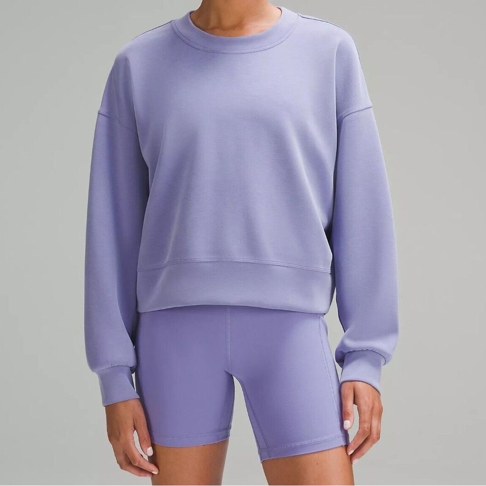 Lululemon Perfectly Oversized Cropped Crew Softstreme